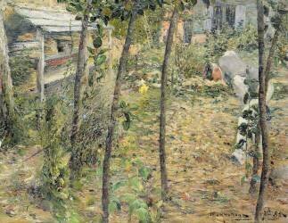 In the Garden (Charles Angrand) - Muzeo.com