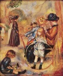 In the Luxembourg Gardens (Auguste Renoir) - Muzeo.com