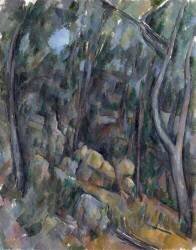 In the park of Château Noir (Paul Cézanne) - Muzeo.com