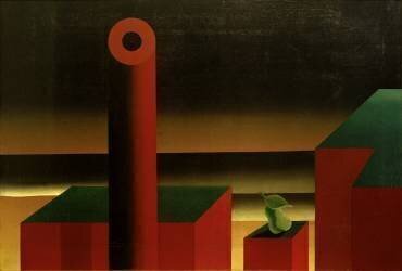 Industrial Landscape (Heinrich Hoerle) - Muzeo.com