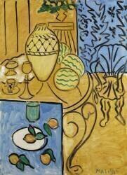 Interior, Yellow and Blue (Henri Matisse) - Muzeo.com