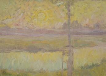 Jardin a Laethem-Saint-Martin (Gustave de Smet) - Muzeo.com