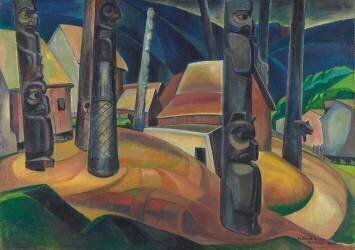 Kispiax Village (Emily Carr) - Muzeo.com