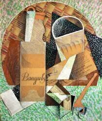 La bouteille de Banyuls (Juan Gris) - Muzeo.com