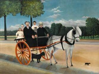 La Carriole du Père Junier (Henri Rousseau) - Muzeo.com