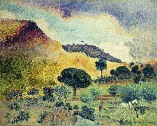 La Chaine des Maures (Henri-Edmond Cross) - Muzeo.com
