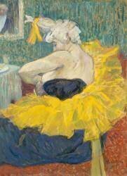 La clownesse Cha-U-KO, artiste au Moulin rouge (Henri de Toulouse-Lautrec) - Muzeo.com