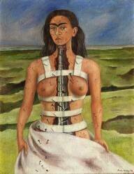 La colonne brisée (Frida Kahlo) - Muzeo.com