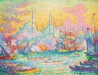 La Corne d'Or (Constantinople) (Paul Signac) - Muzeo.com