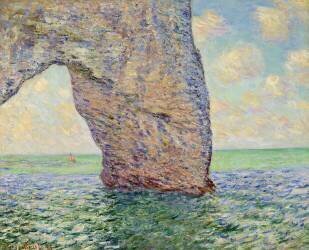 La manneporte à Etretat (Claude Monet) - Muzeo.com