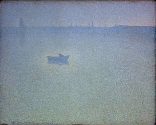 La Seine à l’aube (Charles Angrand) - Muzeo.com