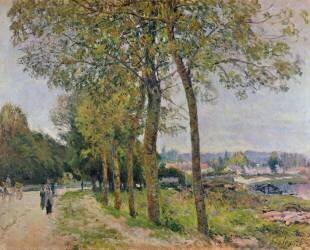 La Seine à Marly (Alfred Sisley) - Muzeo.com