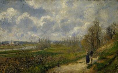 La Sente du Chou (Camille Pissarro) - Muzeo.com