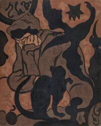 La Sorcière et le Chat (Paul-Elie Ranson) - Muzeo.com