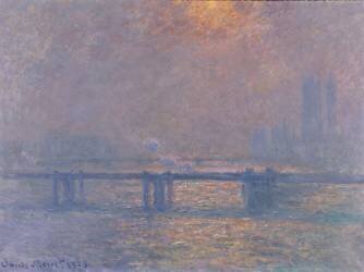La Tamise à Charing-cross (Claude Monet) - Muzeo.com