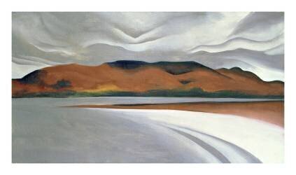 Lake George, 1923 (Georgia O'Keeffe) - Muzeo.com