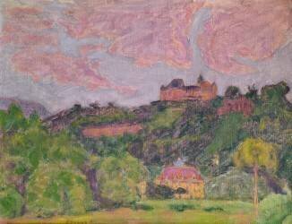 Landscape at Uriage (Pierre Bonnard) - Muzeo.com