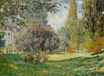 Landscape: The Parc Monceau (Claude Monet) - Muzeo.com