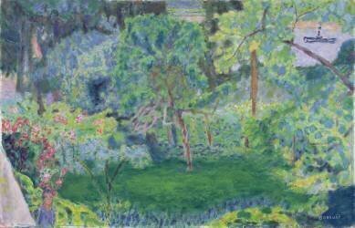 Landscape with a Barge (Pierre Bonnard) - Muzeo.com