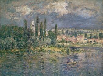 Landscape with a Thunderstorm (Claude Monet) - Muzeo.com