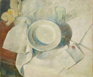 L'assiette et la lettre ou L'assiette (Gabriel Sébastien Simonet) - Muzeo.com