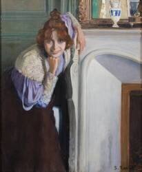 Laughing Girl (Santiago Rusiñol) - Muzeo.com
