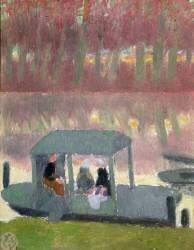 Le Bateau-Lavoir à Port-Marly (Maurice Denis) - Muzeo.com