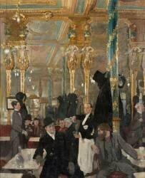 Le Café Royal à Londres (William Orpen) - Muzeo.com