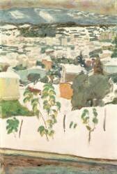 Le Cannet in the Snow (Pierre Bonnard) - Muzeo.com