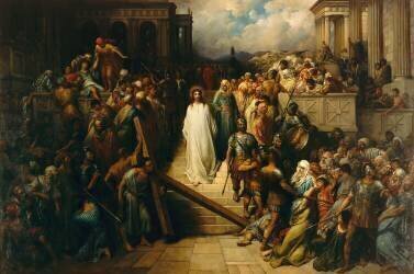 Le Christ quittant le prétoire (Gustave Doré) - Muzeo.com