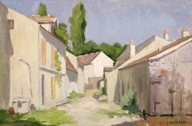 Le Clos des Abbesses (Gustave Caillebotte) - Muzeo.com