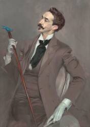 Le Comte Robert de Montesquiou (Giovanni Boldini) - Muzeo.com