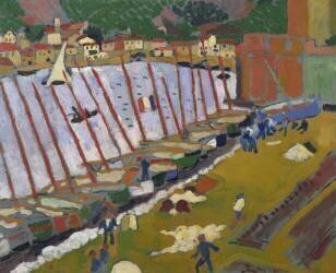 Le faubourg de Collioure, 1905 (André Derain) - Muzeo.com