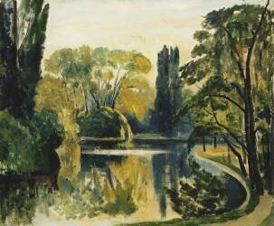 Le Lac Saint-James, Bois de Boulogne (Henri-Charles Manguin) - Muzeo.com