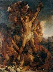 Le Martyre de saint André (Léon Bonnat) - Muzeo.com
