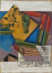 Le Papier à musique (Juan Gris) - Muzeo.com