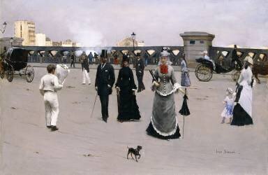 The Bridge of Europe (Jean Béraud) - Muzeo.com