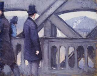 Le Pont de l'Europe (Gustave Caillebotte) - Muzeo.com