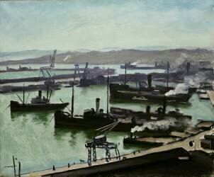 Le Port d’Alger (Albert Marquet) - Muzeo.com