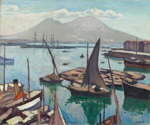 Le port de Naples (Albert Marquet) - Muzeo.com