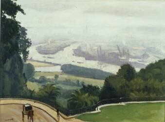 Le Port de Rouen (Albert Marquet) - Muzeo.com