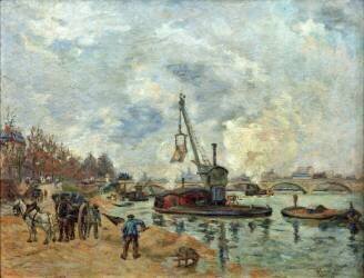 Le Quai de Bercy, Paris (Armand Guillaumin) - Muzeo.com