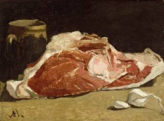Le quartier de viande (Claude Monet) - Muzeo.com