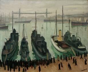 Le vieux port de Marseille (Albert Marquet) - Muzeo.com
