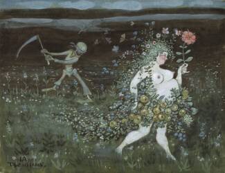Life and Death (Ivar Axel Henrick Arosenius) - Muzeo.com