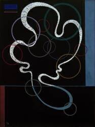 Line, accompanied (Wassily Kandinsky) - Muzeo.com