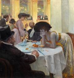 Loge dans le Sophiensaal (Josef Engelhart) - Muzeo.com