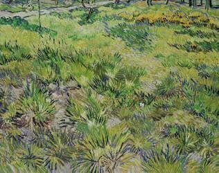 Long Grass with Butterflies (Vincent van Gogh) - Muzeo.com