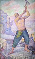 L'Ouvrier ou le Démolisseur (Paul Signac) - Muzeo.com