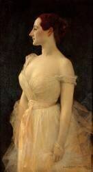 Madame Gautreau, Virginie Avegno (Gustave Courtois) - Muzeo.com